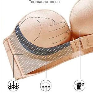 Front Closure Sexy Push Up Bra Women Invisible